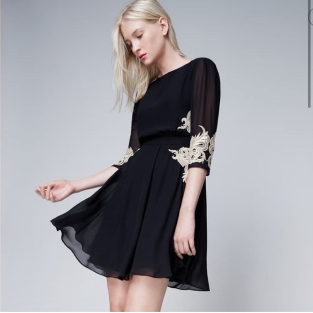 Ted Baker Gaenor Embroidered Dress